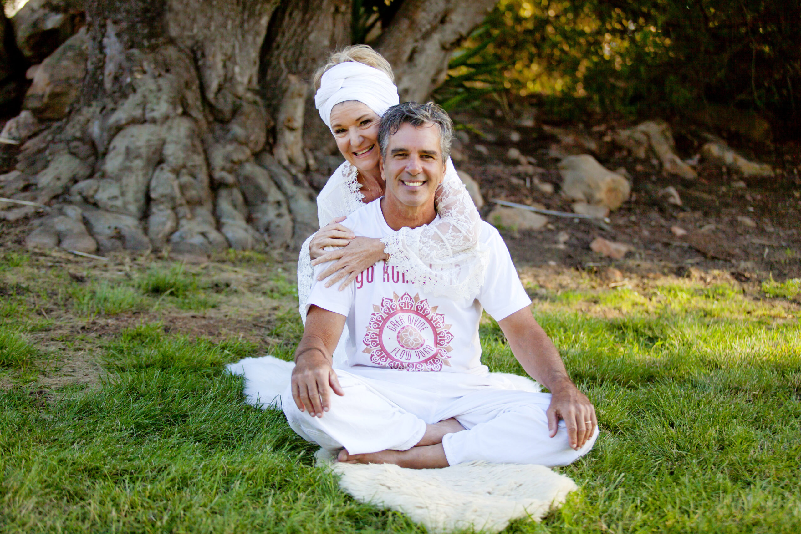 Marcia Tony Best 4 HR Mahanraj Kaur & Mahanraj Singh teaching at Great Divine Flow Yoga Studio in Vista, California